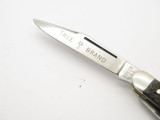 Vtg 1970s Boker USA Tree Brand 8593 3 Blade Stockman Folding Pocket Knife
