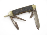 Vintage Camillus USA 3.625" Folding Camp Boy Scout Can Opener Pocket Knife
