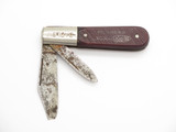 Vintage 1956-1988 Imperial Prov RI 3.375" Handle Barlow Folding Knife - Broken