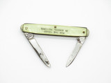 Vintage Kutmaster Utica USA School Pictures Advertising Folding Pocket Knife