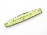 Vintage Kutmaster Utica USA School Pictures Advertising Folding Pocket Knife