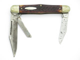 Vintage Ulster 63 USA 3.625" Whittler Stockman Folding Pocket Knife