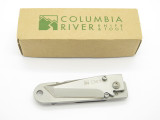 Vtg Columbia River Knife CRKT 5500 Kiss Ed Halligan Tanto Folding Money Clip
