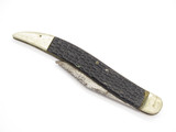 Vintage 1931-55 Kent USA 5" Black Handle Folding Pocket Fish Knife