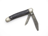 Vintage 1946-1956 Imperial Prov RI 2.75" Black Handle Folding Pocket Jack Knife