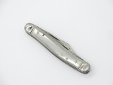 Vintage Imperial Prov RI 3.25" Metal Handle Folding Stockman Knife