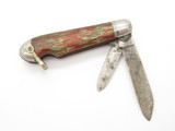 Vintage 1938-41 Hammer Brand USA Small Tiny Folding Easy Open Pocket Knife