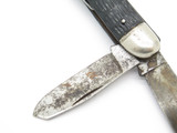 Vintage 1946-1956 Imperial Prov RI 3.5" Black Handle Folding Stockman Knife