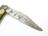 Vintage 1930-1936 Imperial Prov RI 3" Green Handle Folding Jack Knife