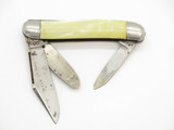 Vintage 1945-1955 Hammer Brand USA 3.5" Swirl Stockman Folding Pocket Knife