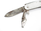 Vintage 1944 Military Pat Pend Can Opener Folding Multi Tool Camp Pocket Knife