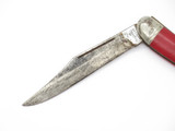 Vintage 1946-1956 Imperial Prov RI 4.25" Red Folding Toothpick Pocket Knife