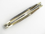 Vtg 1980 Case XX 6392 Premium Stockman Jigged Bone Folding Pocket Knife