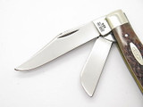 Vtg 1980 Case XX 6392 Premium Stockman Jigged Bone Folding Pocket Knife