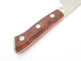 Mcusta Zanmai Pro Burlwood Seki Japan 180mm Japanese Damascus Kitchen Chef Knife