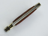 1999 Case XX 6265 Stainless Wood Handle Folding Hunter Knife & Sheath
