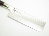 Mcusta Zanmai Seki Japan 165mm Japanese Damascus Nakiri Kitchen Cutlery Knife