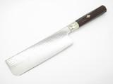 Mcusta Zanmai Seki Japan 165mm Japanese Damascus Nakiri Kitchen Cutlery Knife