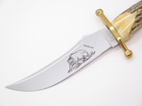Vintage 1962-65 Case XX Kodiak Hunter Stag Fixed Blade Bowie Hunting Knife