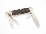 Vintage 7 Dot 1983 Case XX 640045R Jigged Folding Pocket Camp Scout Knife