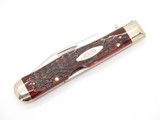 Vintage 1974 Case XX 6111 1/2 Bone Cheetah Swing Guard Folding Pocket Knife
