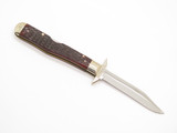 Vintage 1974 Case XX 6111 1/2 Bone Cheetah Swing Guard Folding Pocket Knife
