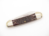 Vintage 5 Dot 1975 Case XX 62131 USA Jigged Handle Canoe Folding Pocket Knife