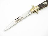 Vintage 1987 Winchester USA 1901 Jigged Bone Bowtie/Fishtail Folding Pocket Knife