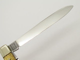 1990s Case XX GS 285 Gold Glitter Solingen Doctor Folding Pocket Knife
