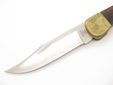 Vintage 4 Dot 1982-83 Buck 110 Early Fingergroove Folding Hunter Lockback Knife
