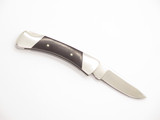 Vintage Script 1970s Buck 505 Knight Micarta Folding Lockback Pocket Knife