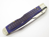 Case Classic XX 61011 1/2 Cheetah Purple Swing Guard Folding Knife Bullet