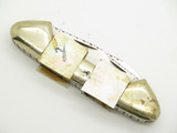 Vtg Parker Seki Japan Unfinished Mop Canoe Excalibur Folding Pocket Knife