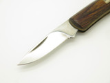 Vintage Imai Parker Treasury Wood 440 Stainless Folding Lockback Pocket Knife