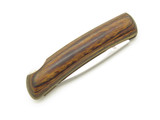 Vintage Imai Parker Treasury Wood 440 Stainless Folding Lockback Pocket Knife