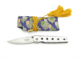 Mcusta Seki Japan Yoroi MC-37D VG-10 San Mai Damascus Folding Pocket Knife