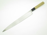 2010 Mcusta Seki Japan Carbon Steel 270mm Sujihiki Kitchen Cutlery Chef Knife