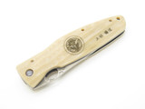 Mcusta Seki Japan MC-185G White Micarta SPG2 San Mai Folding Knife No Clip