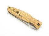 Mcusta MC-182G Seki Japan Nobunaga Yellow & SPG2 San Mai Folding Knife No Clip