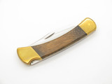 2014 Buck 110 110BO21 Folding Hunter Custom Buildout Koa Wood Lockback Knife
