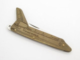 Vtg Parker Seki Japan Challenger Space Shuttle Folding Pocket Knife