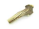 Axis Deer Round Antler 7" Long Knife Making Handle Part
