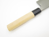 Vintage Japanese Nakiri Damascus Japan 6.25" Kitchen Cutlery Chef Knife