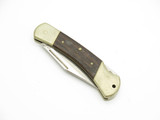 Vintage Ranger's Seki Japan 3" Wood Lockback Folding Stainless Pocket Knife