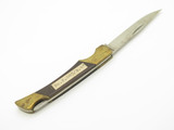 Vintage 1970s Seki Japan 4" HI-Stainless Folding Lockback Pocket Knife