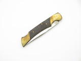 Vintage 1970s Seki Japan 4" HI-Stainless Folding Lockback Pocket Knife