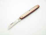 Vintage 1970s Seki Japan Red 4" Stainless Steel Folding Pocket Knife