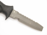 Underwater Kinetics Blue Tang Titanium 4.75" Fixed Blunt Scuba Dive Knife