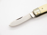 Vintage Imperial Frontier 4432 Delrin 4" Handle Folding Stockman Pocket Knife