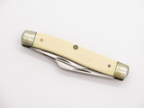 Vintage Imperial Frontier 4432 Delrin 4" Handle Folding Stockman Pocket Knife